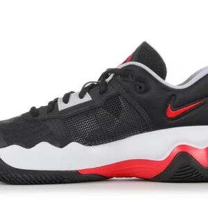 Nike Black and Red Athletic Performance Shoes